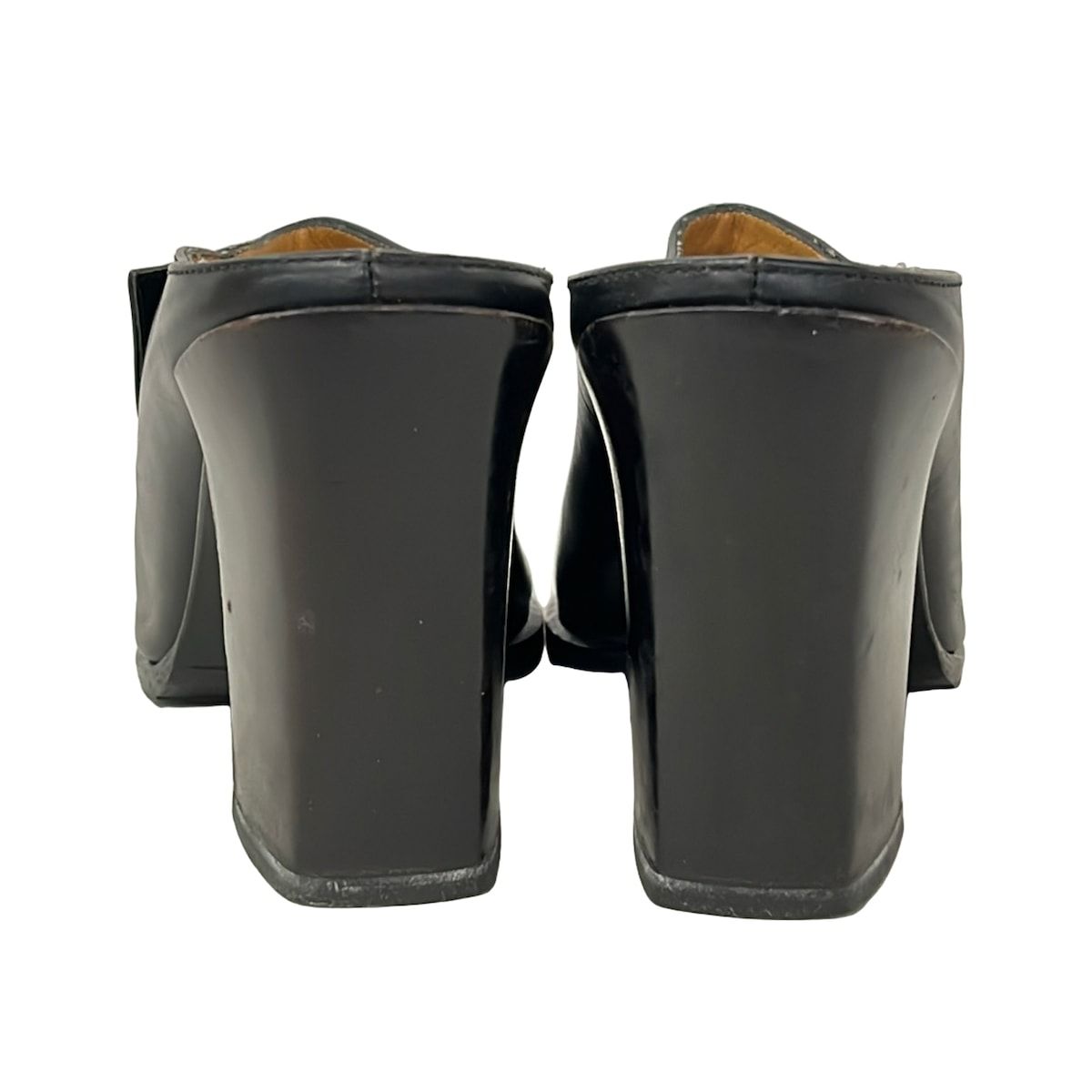 Hermes Mules 36 Black Leather — view 3