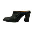 Hermes Mules 36 Black Leather