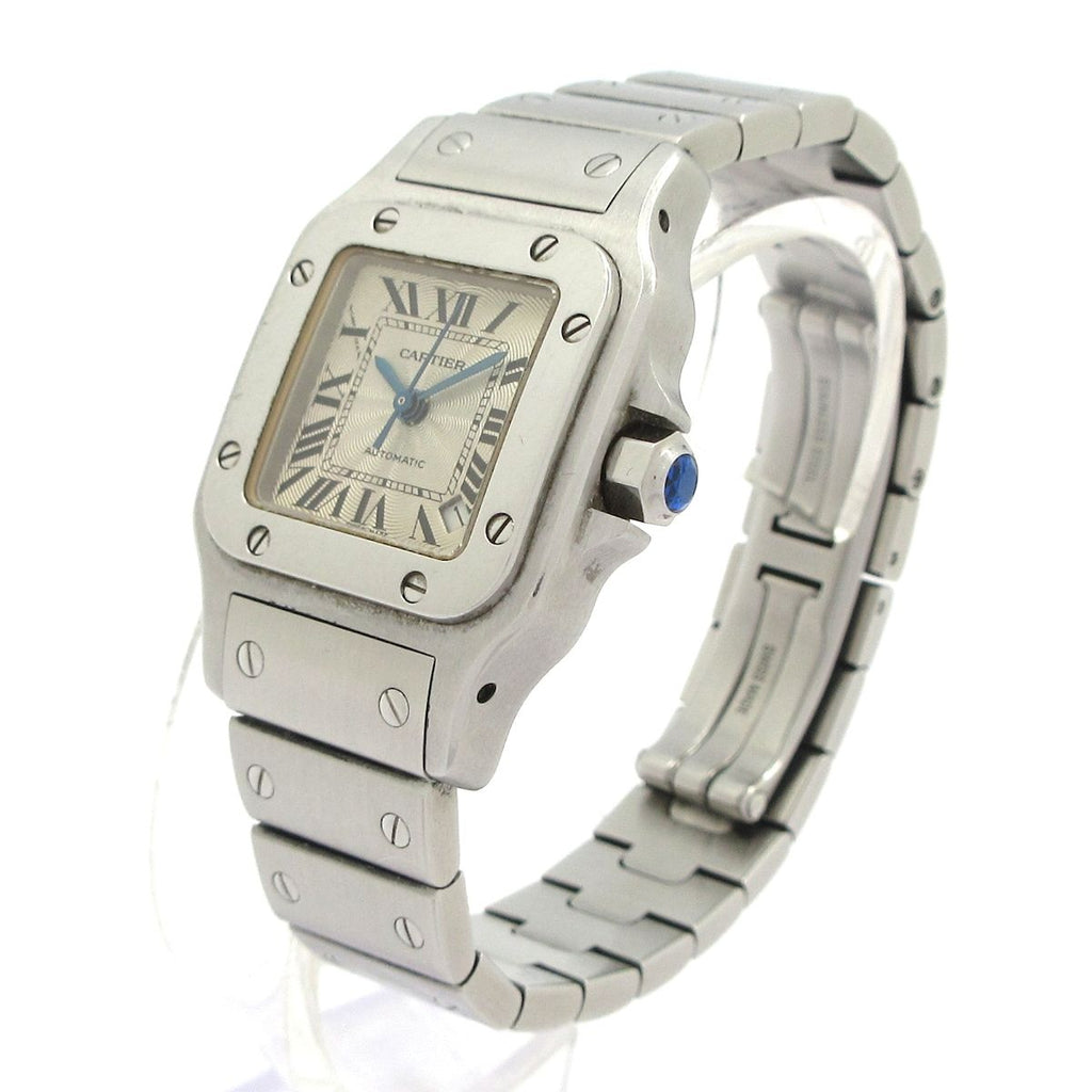 Cartier Watch Santos Galbe SM Required OH Ivory — view 2