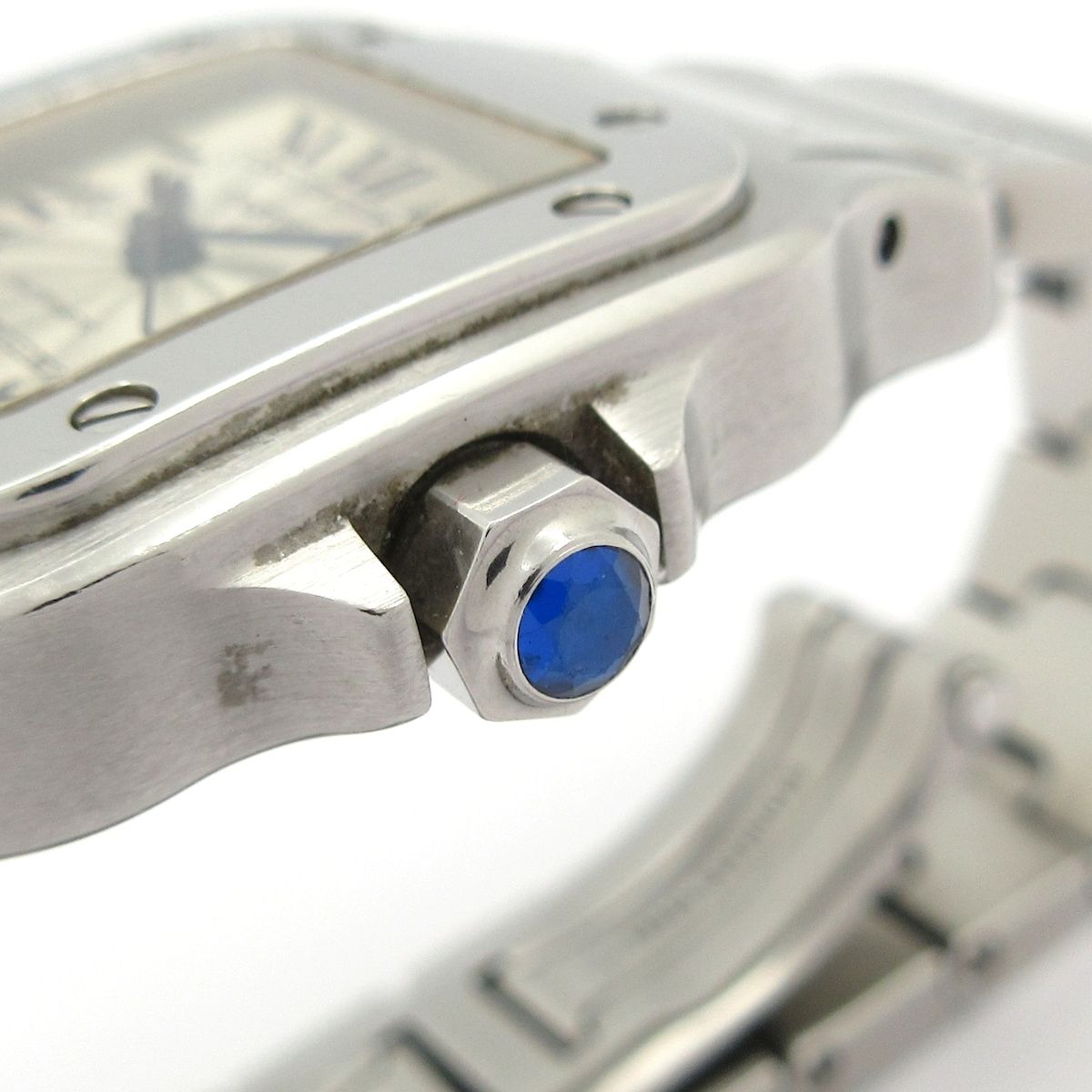 Cartier Watch Santos Galbe SM Required OH Ivory — view 9