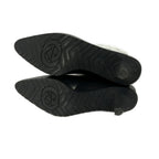 Gucci Rain Boots 38 Black White Interlocking — view 4