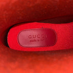 Gucci Rain Boots 38 Black White Interlocking — view 5