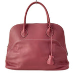 Hermes Handbag Bolide Relax 35 Rosewood Silver