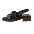 Prada Sandals 34.5 From the Runway Re Edition Dark Brown Leather