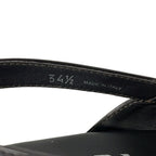 Prada Sandals 34.5 From the Runway Re Edition Dark Brown Leather — view 6