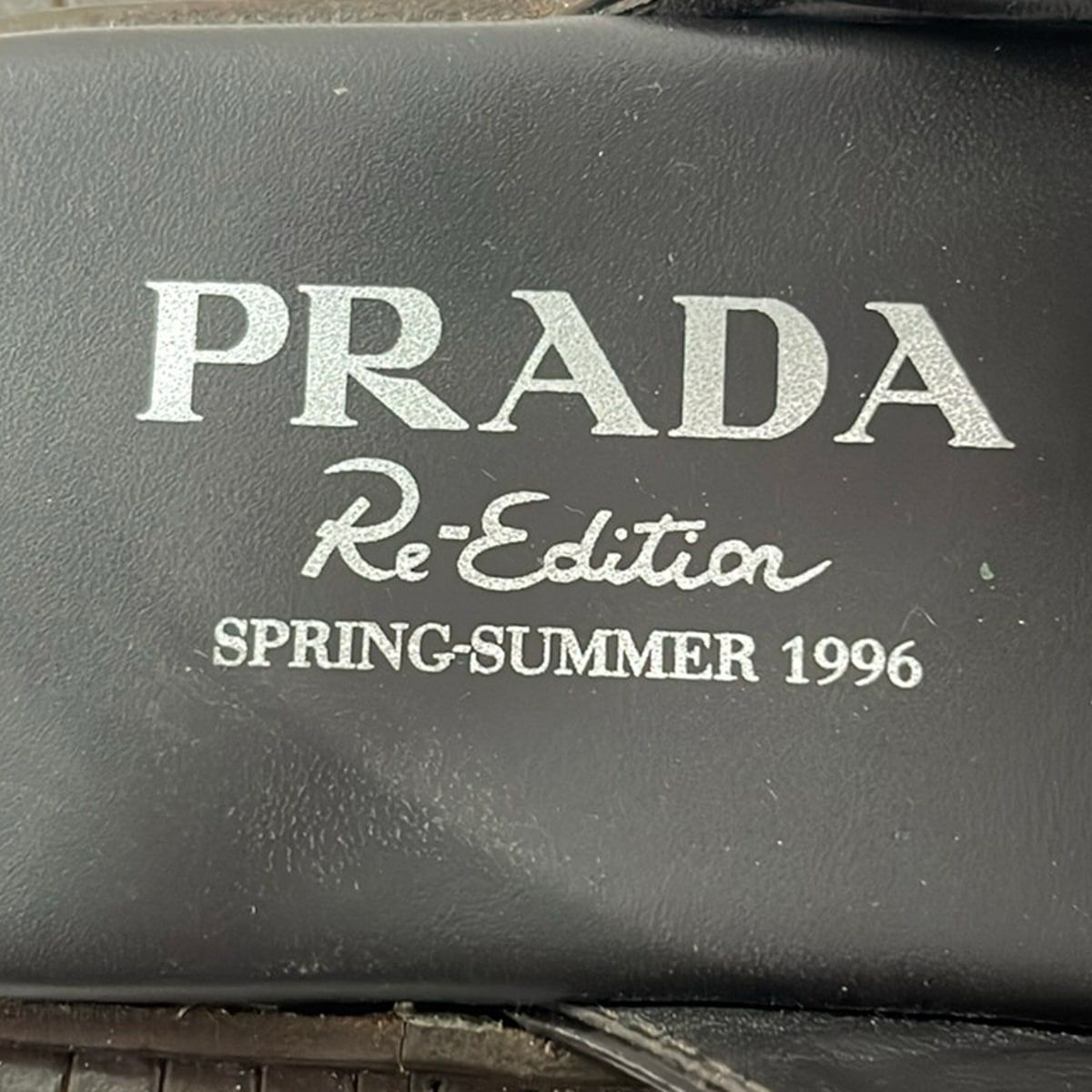 Prada Sandals 34.5 From the Runway Re Edition Dark Brown Leather — view 5