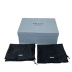 Prada Sandals 34.5 From the Runway Re Edition Dark Brown Leather — view 7