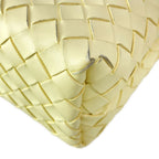 Bottega Veneta Shoulder Bag Small Andyamo Light Yellow 2-Way Leather — view 8