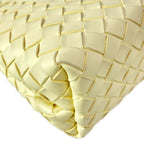 Bottega Veneta Shoulder Bag Small Andyamo Light Yellow 2-Way Leather — view 9
