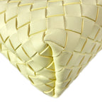 Bottega Veneta Shoulder Bag Small Andyamo Light Yellow 2-Way Leather — view 7