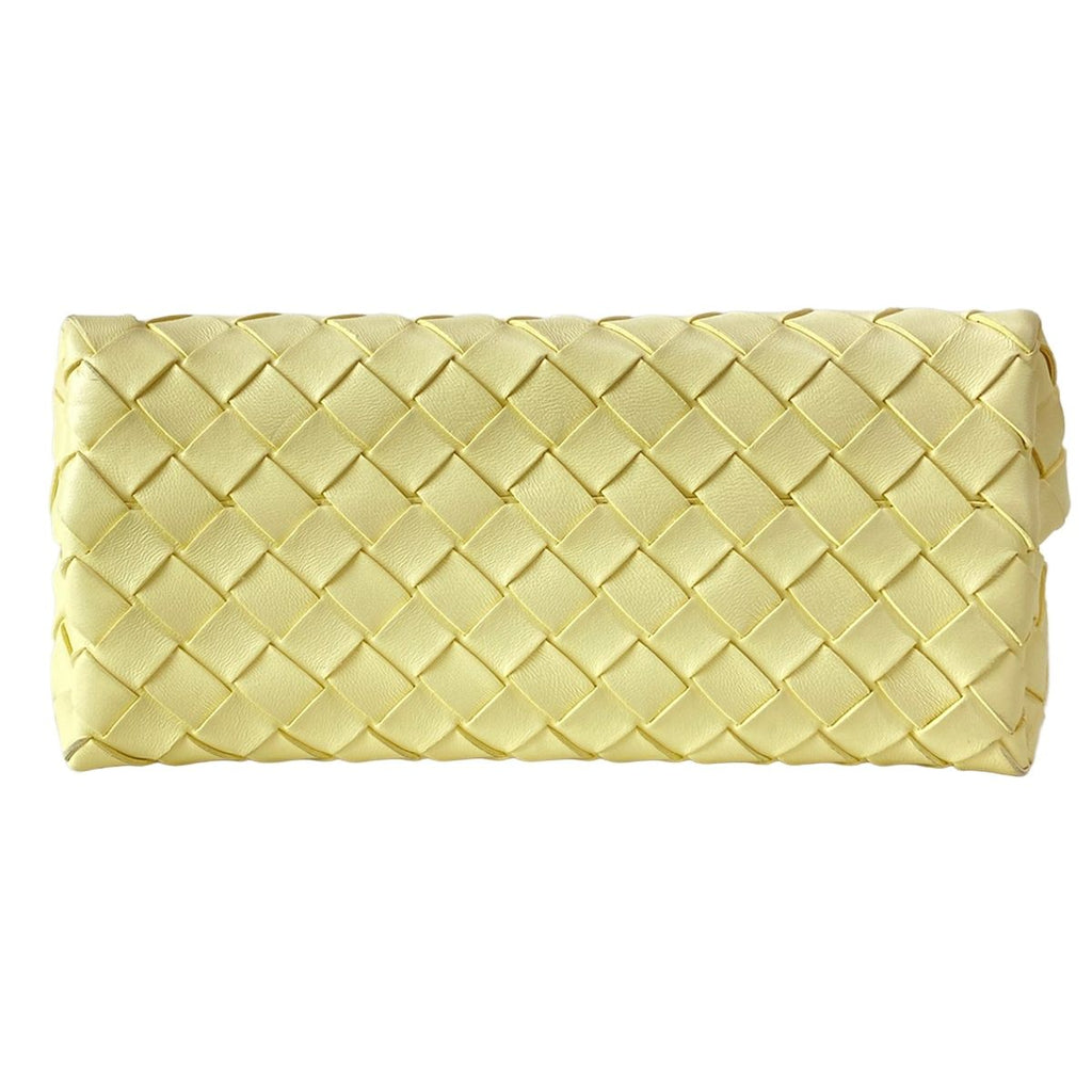 Bottega Veneta Shoulder Bag Small Andyamo Light Yellow 2-Way Leather — view 5