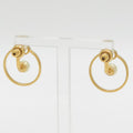 Dior 30 Monte New Earrings Both Ears CD Signature kuru