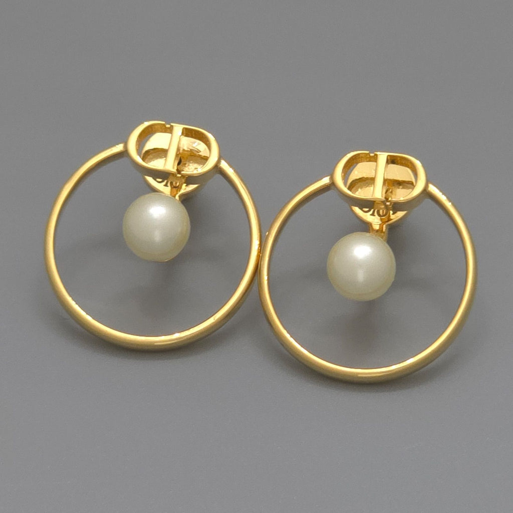 Dior 30 Monte New Earrings Both Ears CD Signature kuru — view 3