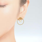 Dior 30 Monte New Earrings Both Ears CD Signature kuru — view 2