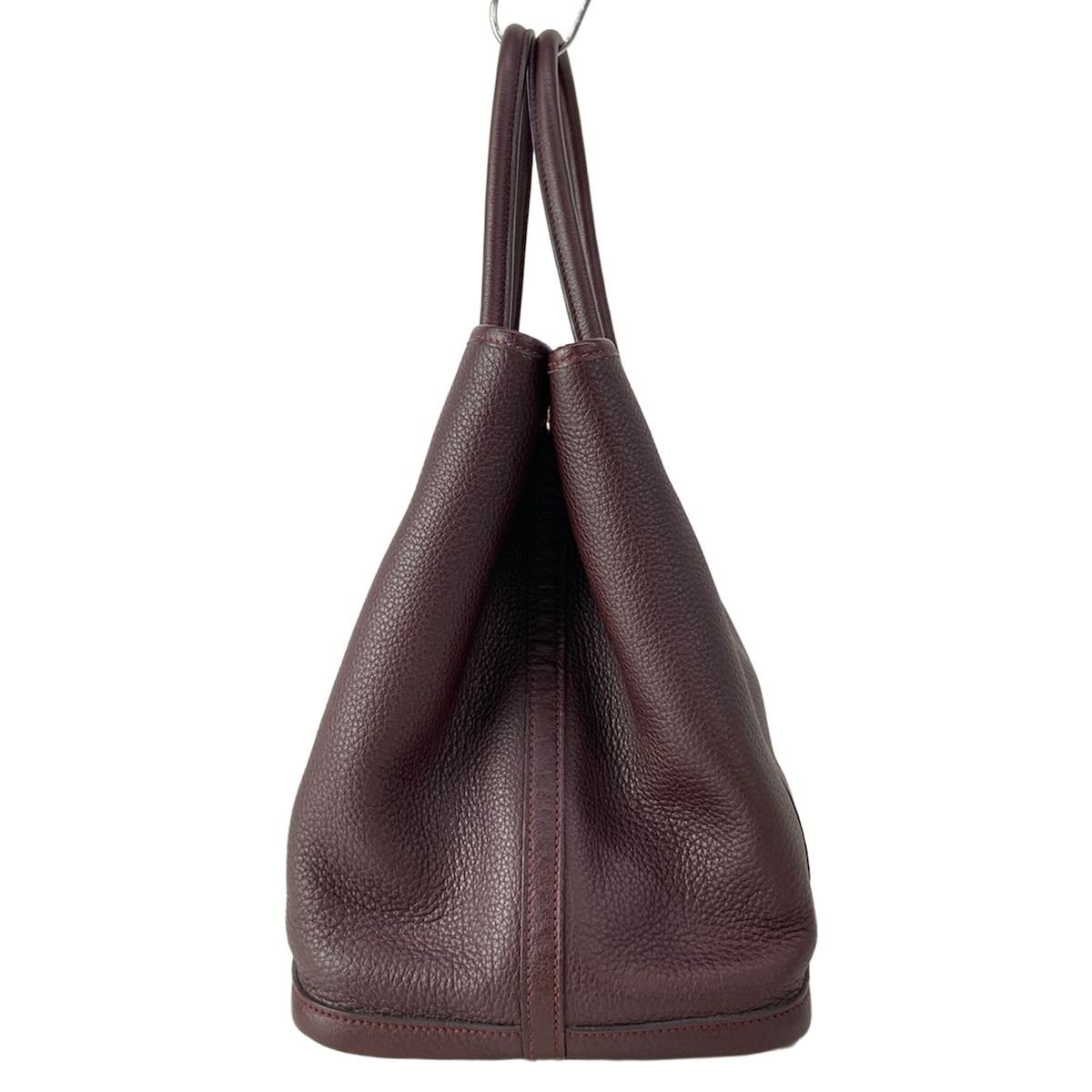 Hermes Tote Garden Party PM Purun Silver — view 4