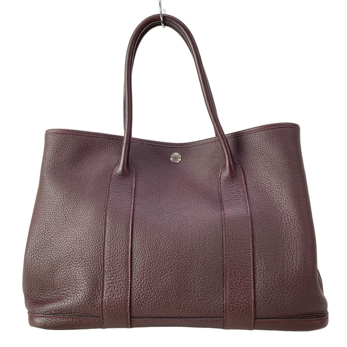 Hermes Tote Garden Party PM Purun Silver