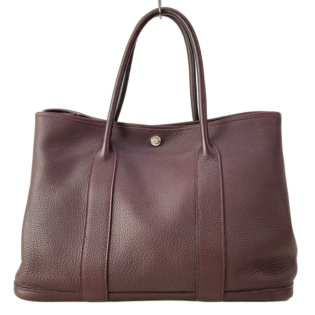 Hermes Tote Garden Party PM Purun Silver — view 3