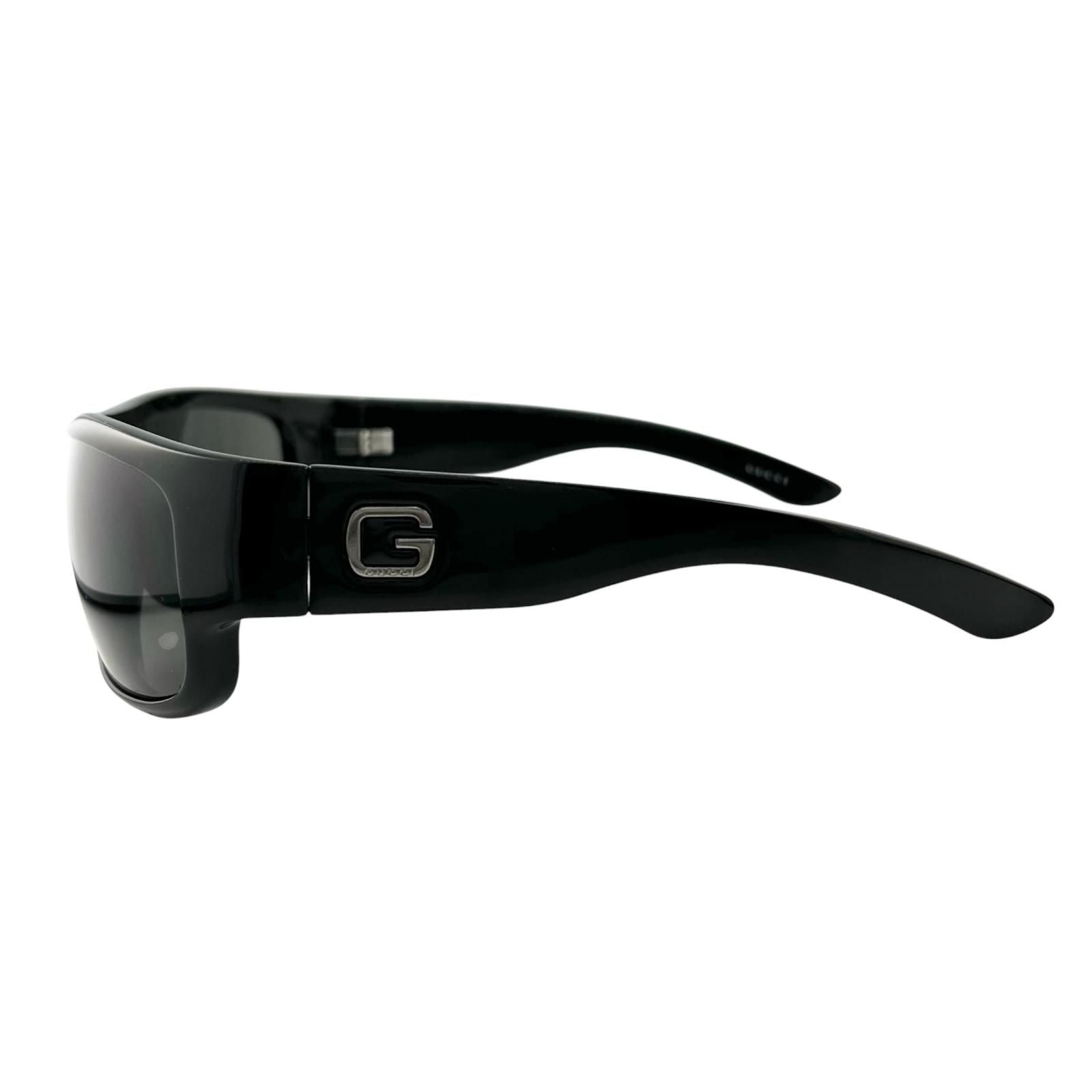 Gucci Acetate Black Sunglasses Eyewear — view 3