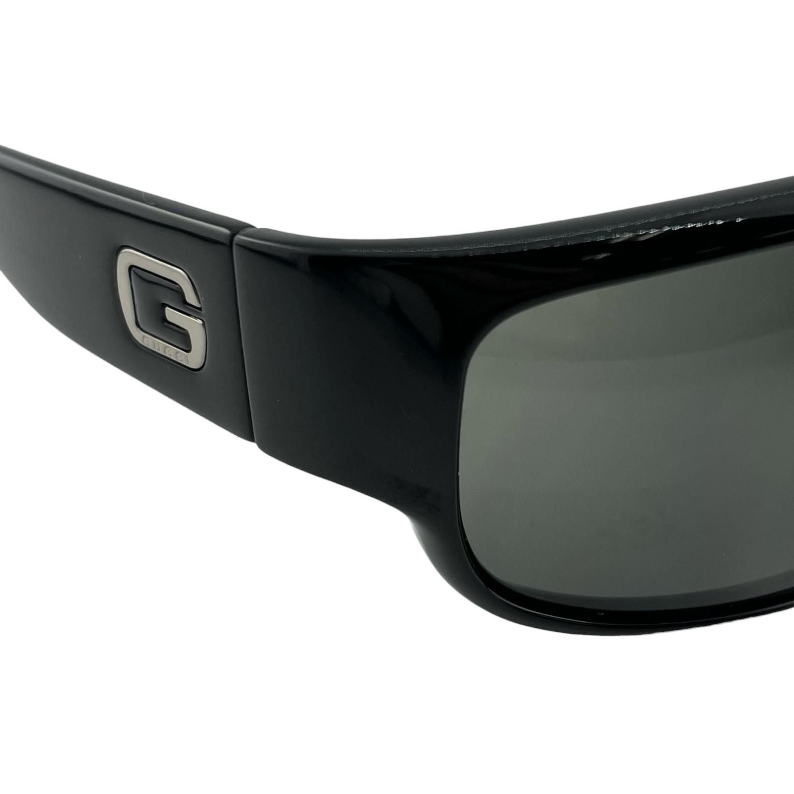 Gucci Acetate Black Sunglasses Eyewear — view 6