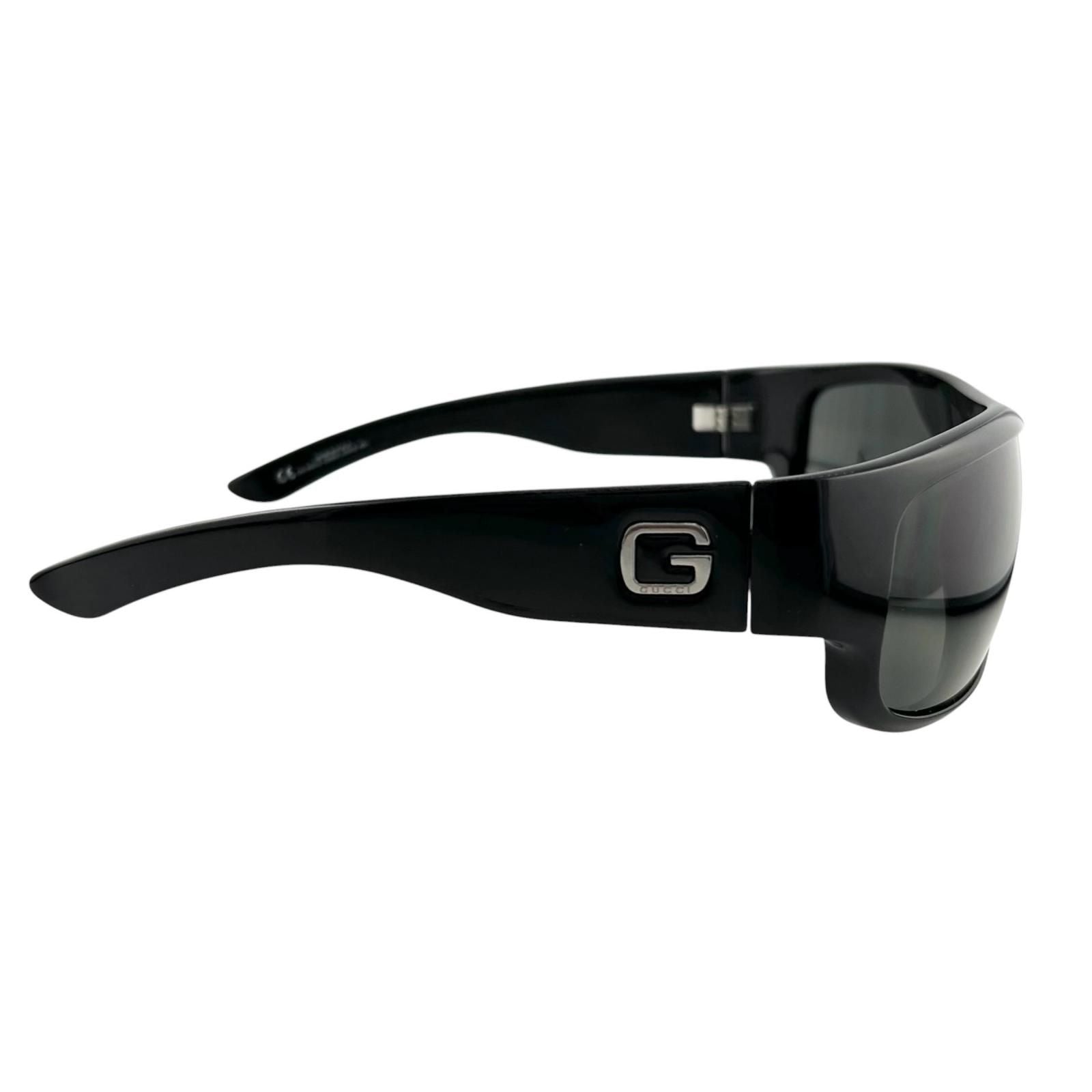 Gucci Acetate Black Sunglasses Eyewear — view 4