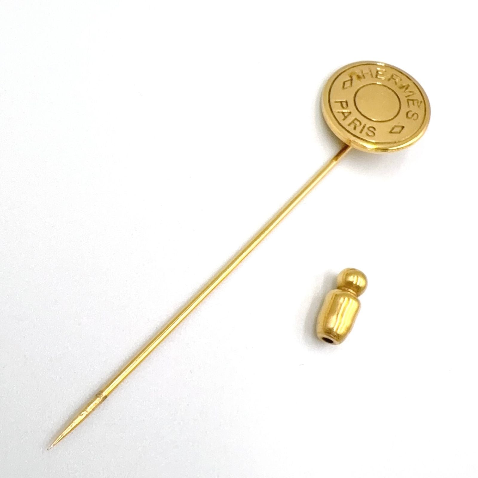 Hermes Series Pin Gold Plated Brooch — view 3