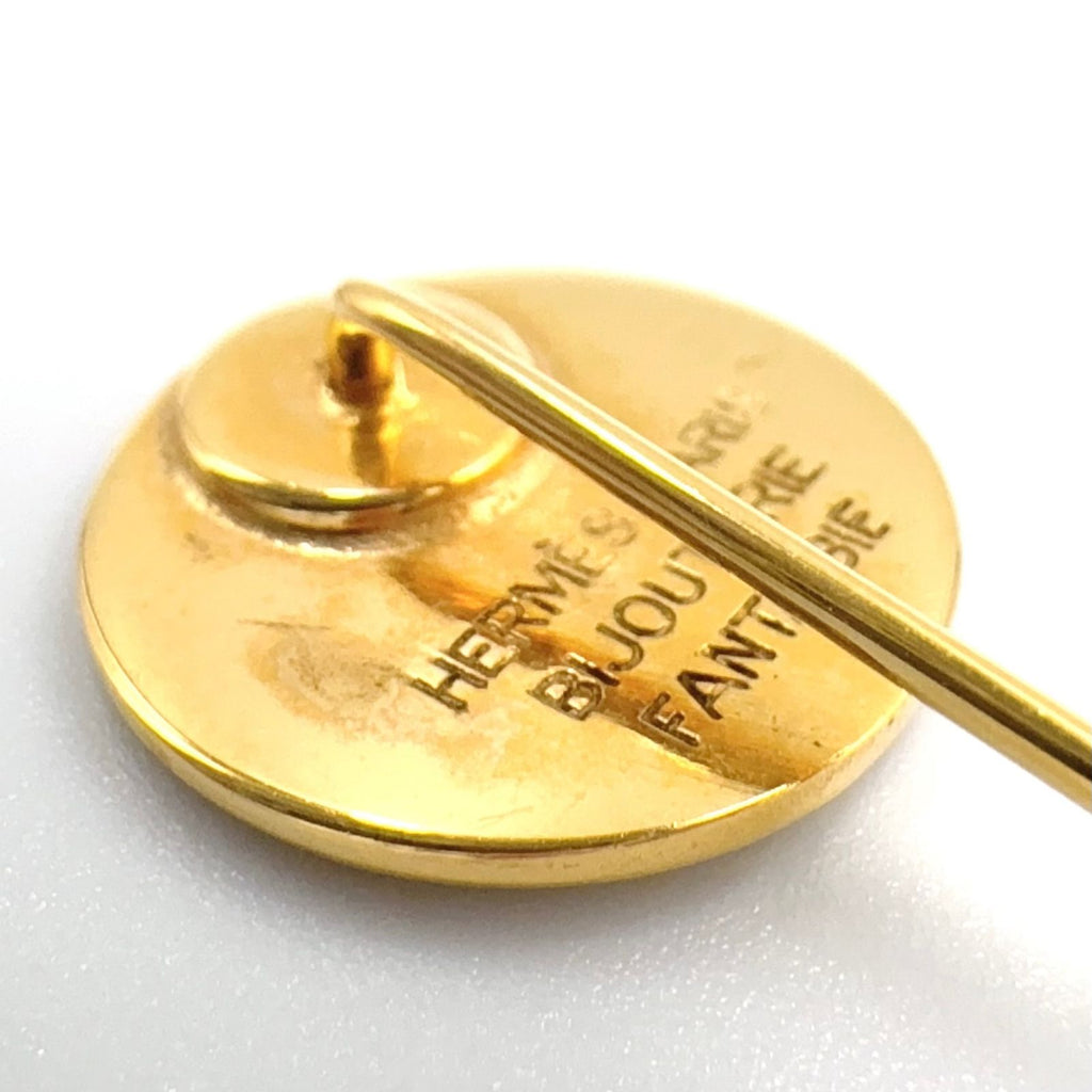 Hermes Series Pin Gold Plated Brooch — view 5
