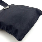 Prada Nylon Black Shoulder Bag Silver — view 5