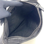 Prada Nylon Black Shoulder Bag Silver — view 3