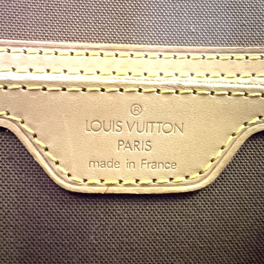 Louis Vuitton Bel Air Monogram 2-Way Shoulder Leather Brown Light Handbag Gold — view 4