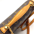 Louis Vuitton Bel Air Monogram 2-Way Shoulder Leather Brown Light Handbag Gold — view 5
