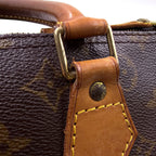 Louis Vuitton Speedy 30 Monogram Leather Brown Light Handbag Gold — view 9