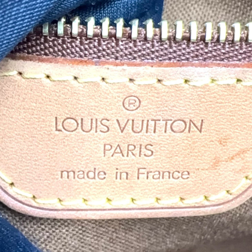 Louis Vuitton Vavin PM Monogram Leather Brown Handbag Gold — view 4