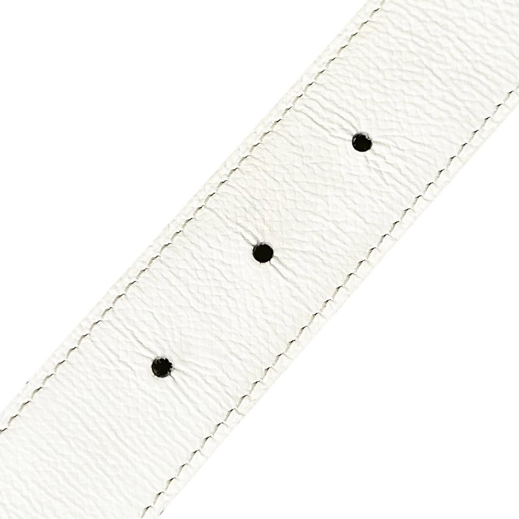 Hermes Evelyne Leather Brown White Belt Silver — view 7