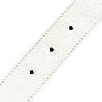 Hermes Evelyne Leather Brown White Belt Silver — view 7