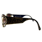 Dior Acetate Dark Blue Brown Sunglasses Eyewear — view 3