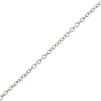 Tiffany & Co Elsa Peretti Open Heart Pendant Silver Pink Necklace — view 4