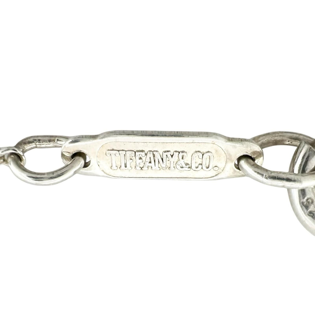 Tiffany & Co Ribbon Silver Necklace — view 7