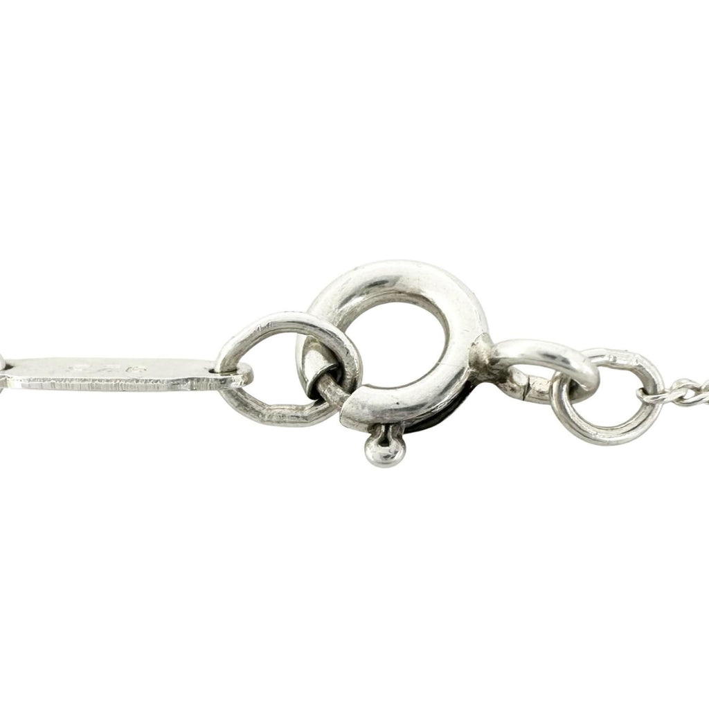 Tiffany & Co Ribbon Silver Necklace — view 5
