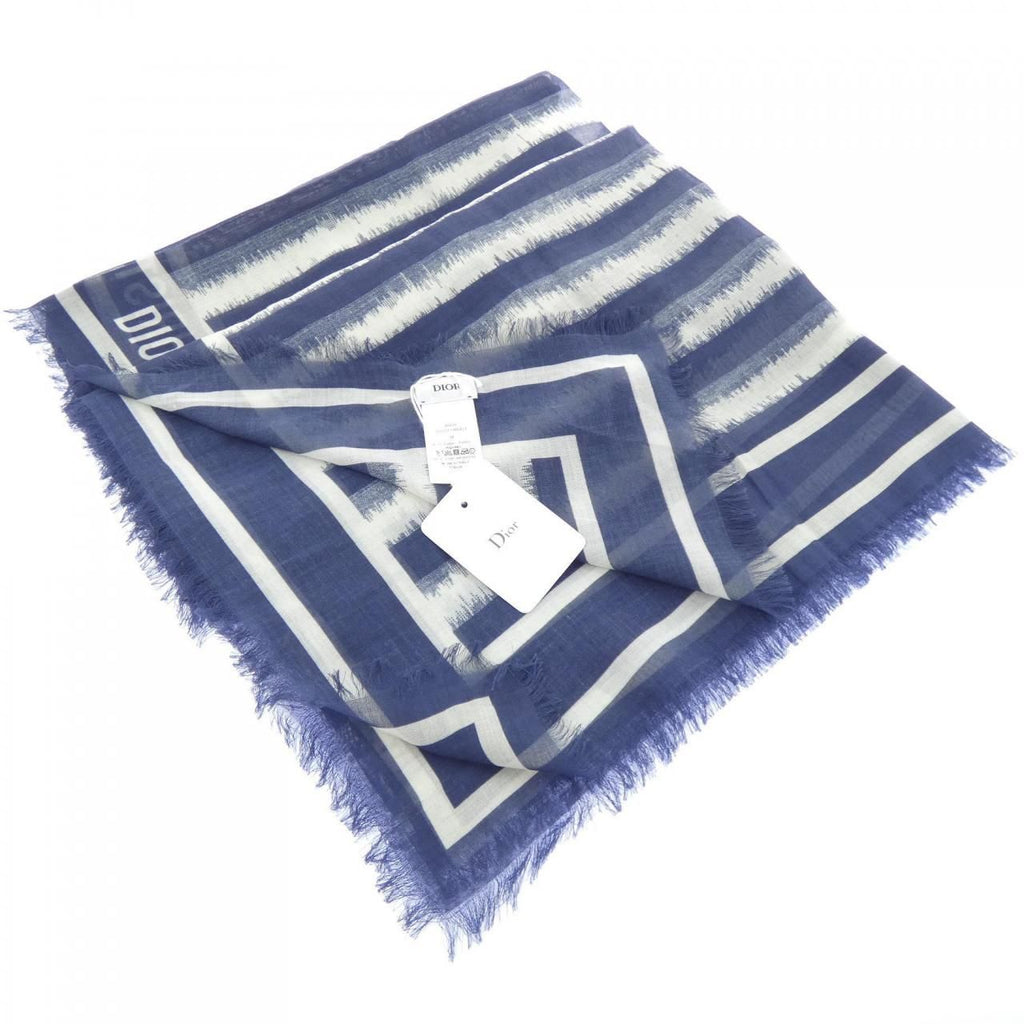 Dior Shawl Scarf Navy