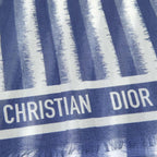 Dior Shawl Scarf Navy — view 4