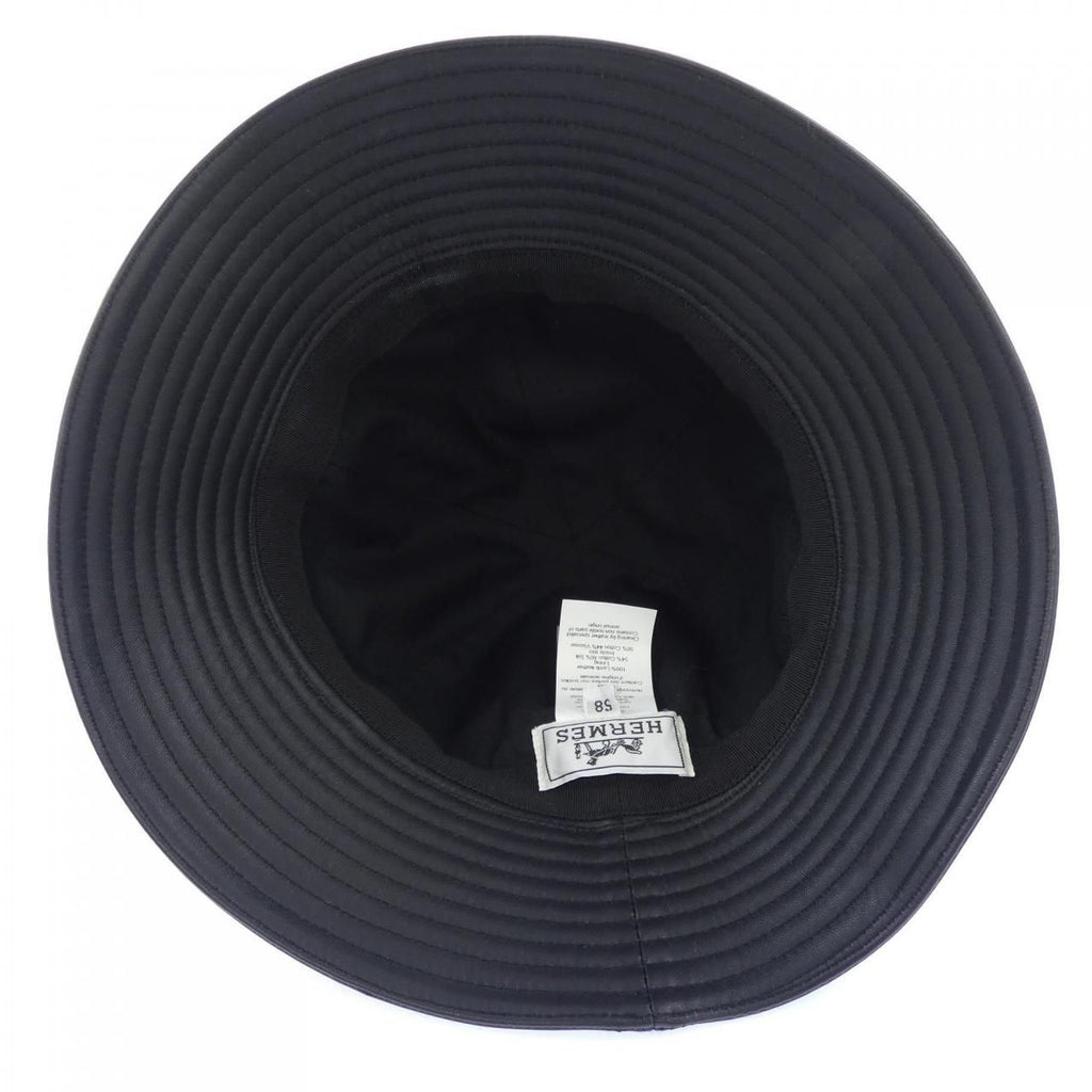 Hermes Charms Hat Black — view 5