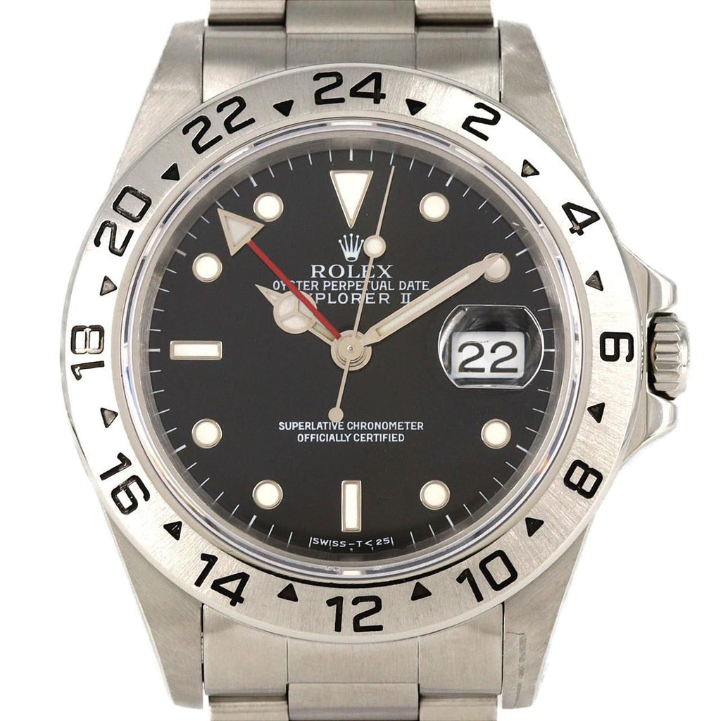 Rolex Explorer II SS Automatic Winding S Number Watch