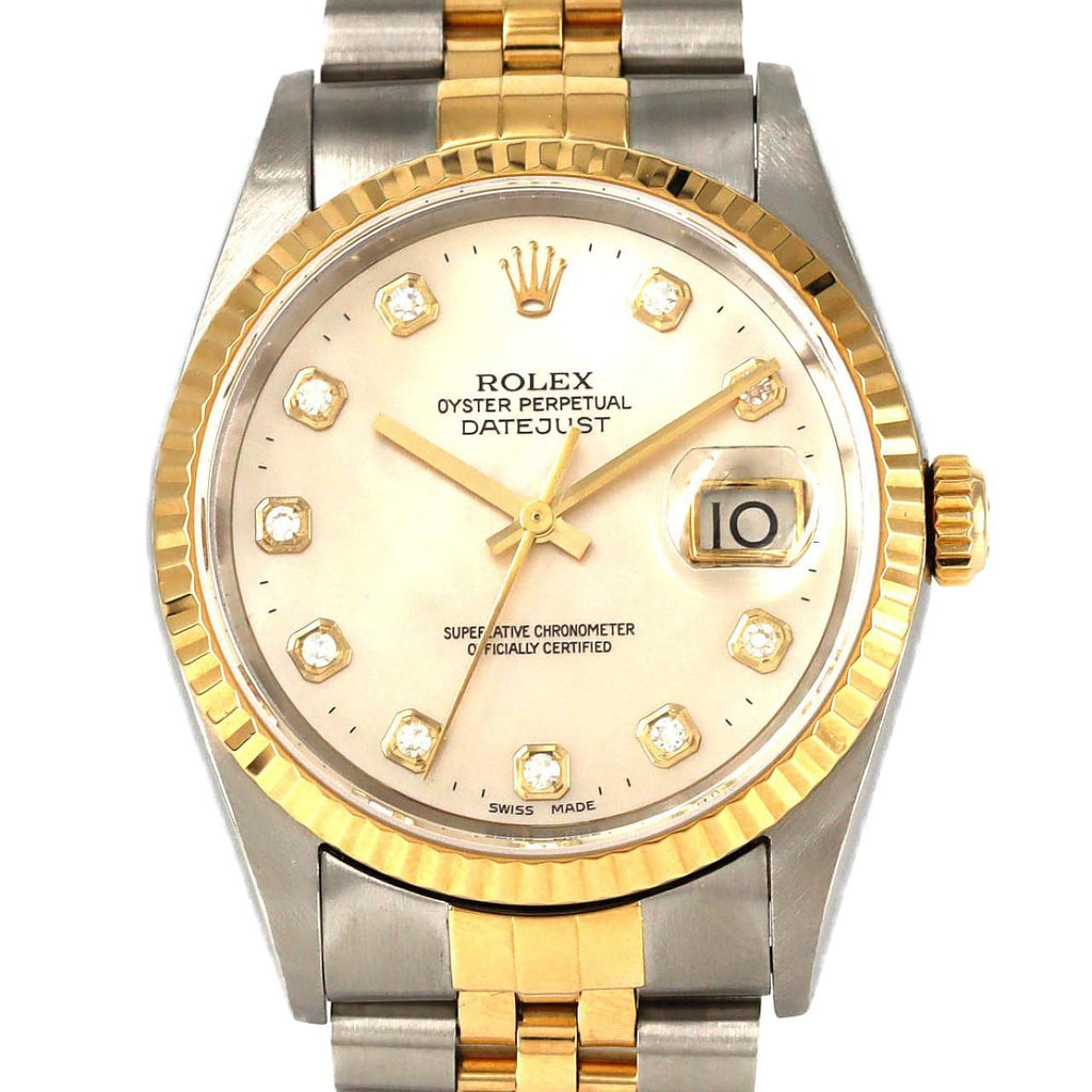 Rolex Datejust Automatic Winding Number Watch