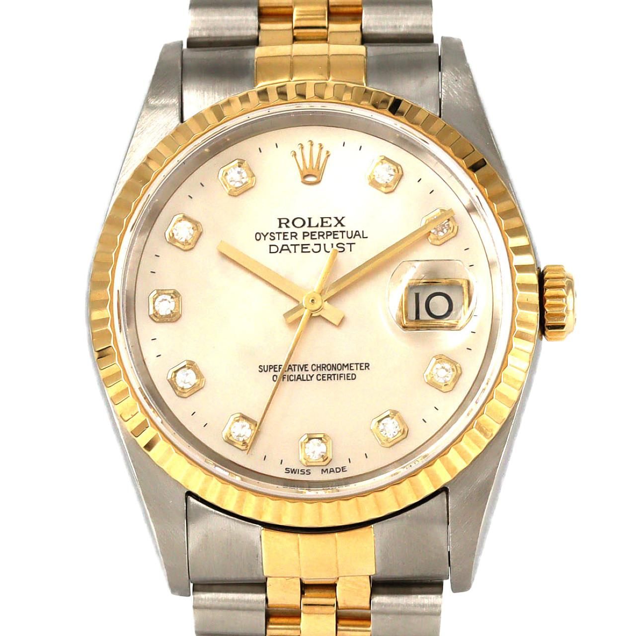 Rolex Datejust Automatic Winding Number Watch
