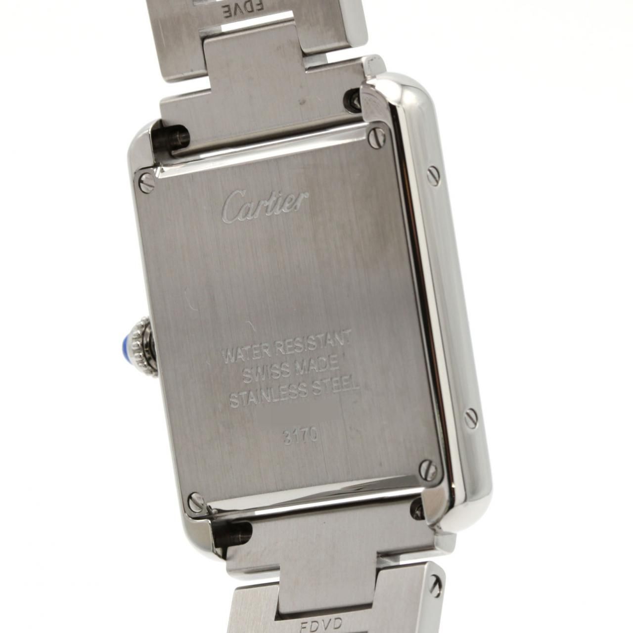 Cartier Tank Solo SM SS Quartz Watch — view 5