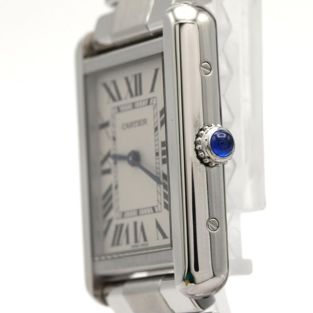 Cartier Tank Solo SM SS Quartz Watch — view 3