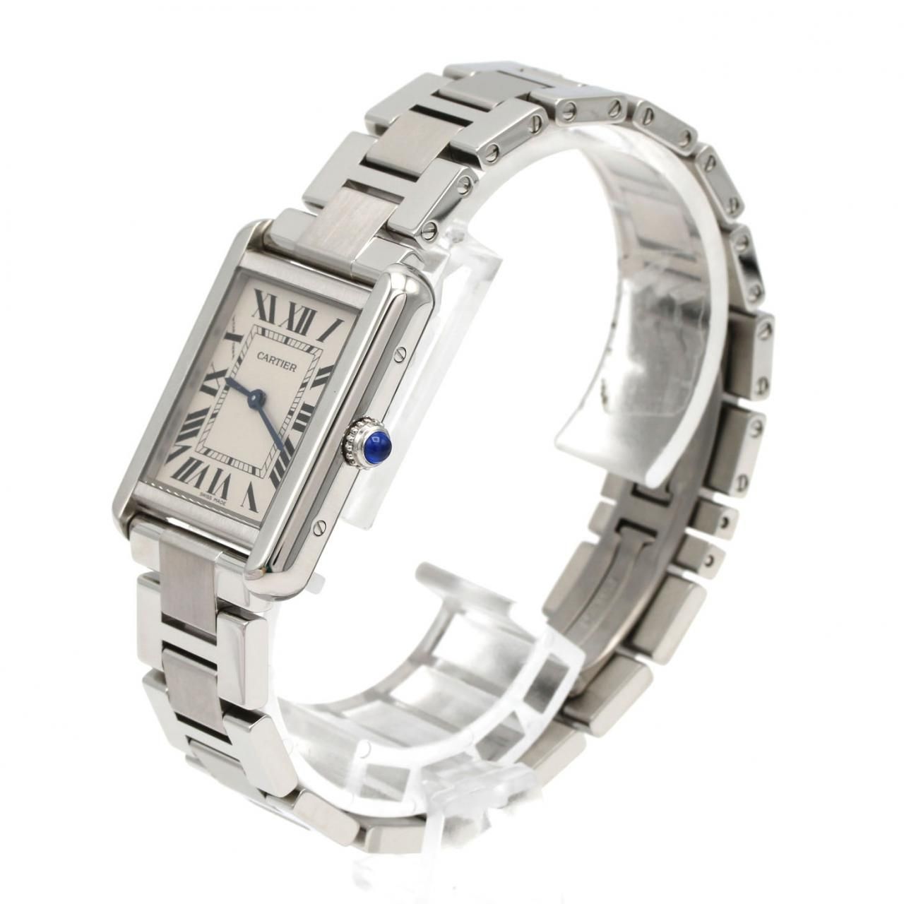 Cartier Tank Solo SM SS Quartz Watch — view 2