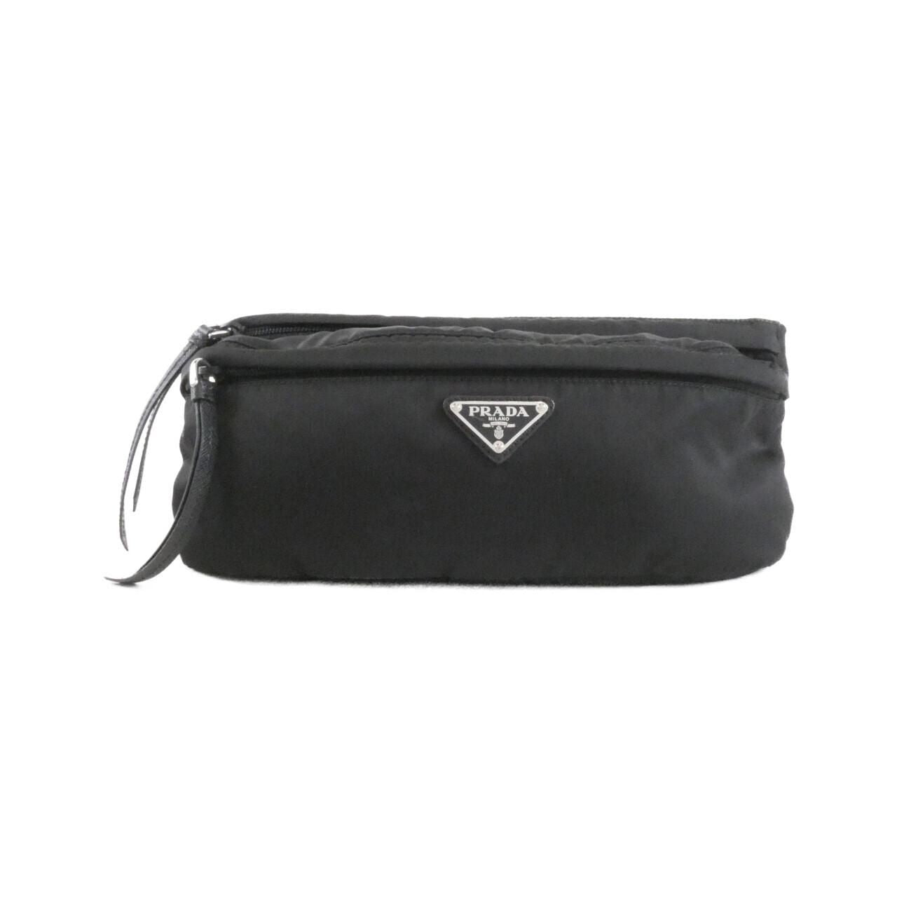Prada Waist Bag Belt Bag Silver