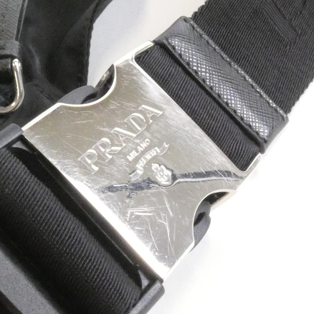 Prada Waist Bag Belt Bag Silver — view 6