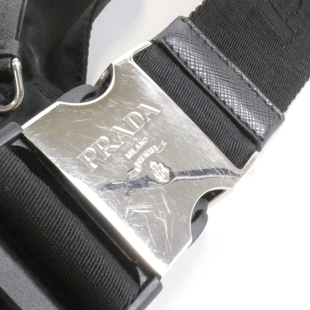 Prada Waist Bag Belt Bag Silver — view 6